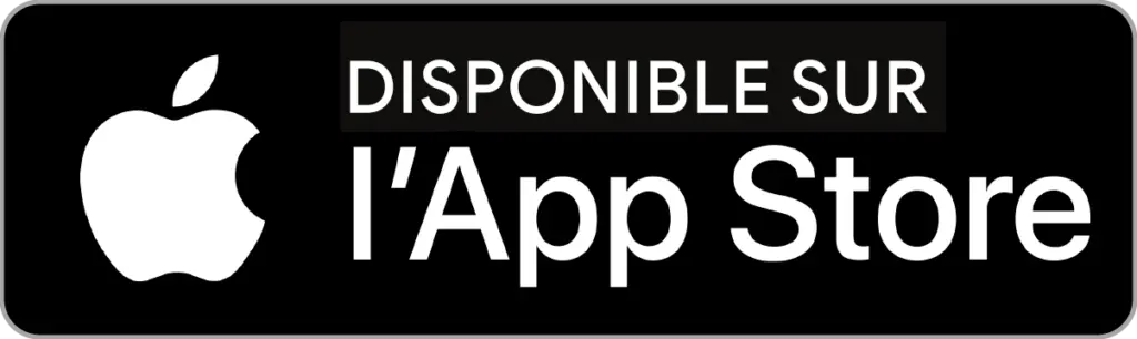 Disponible sur l'App Store